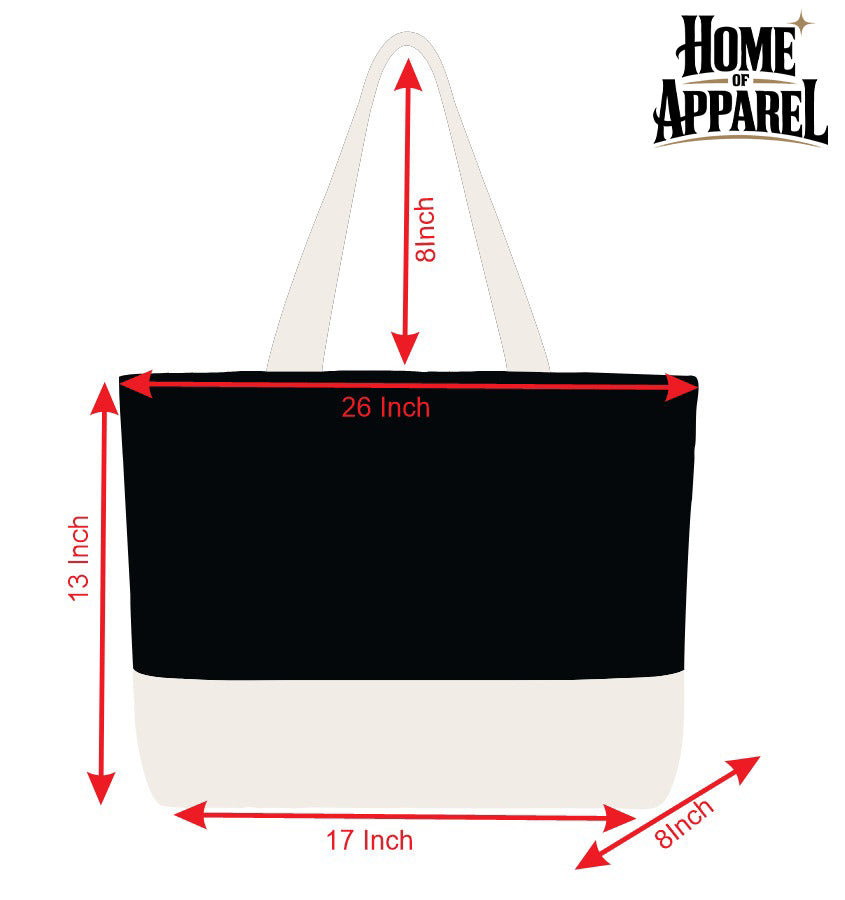 Customizable Canvas Tote Bag 1059 – Spacious & Durable Everyday Carry Bag