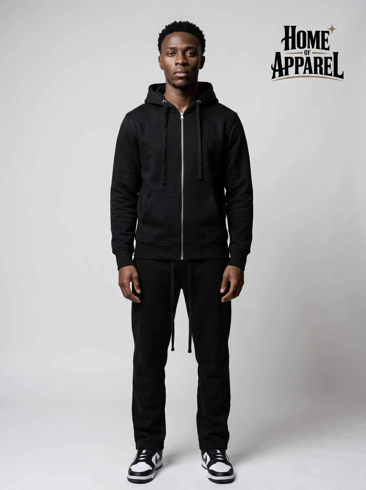 Heavy Weight Cotton Fleece Zip Up Hoodies