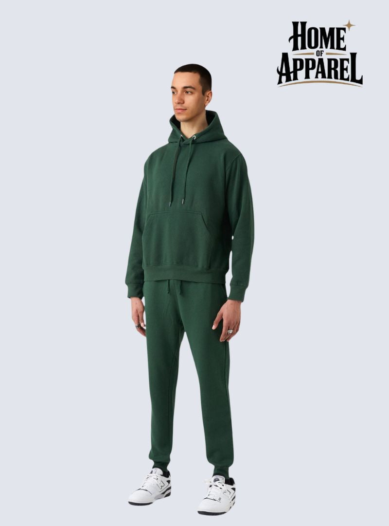 Hunter Green Heavy Blend Fleece Sweat Suit
