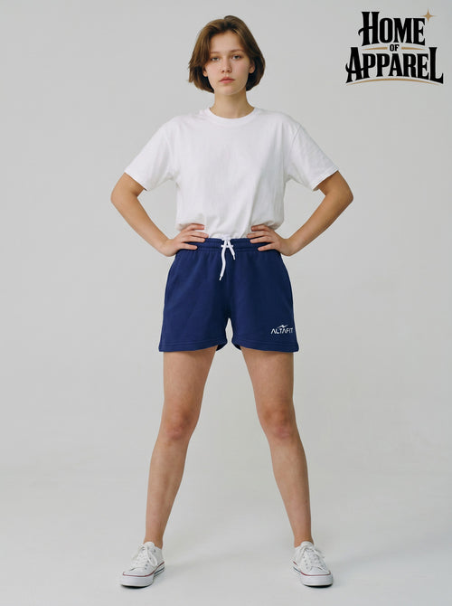 Lightweight Cotton Terry Shorts for Women – Perfect for Lounge & Active Wear