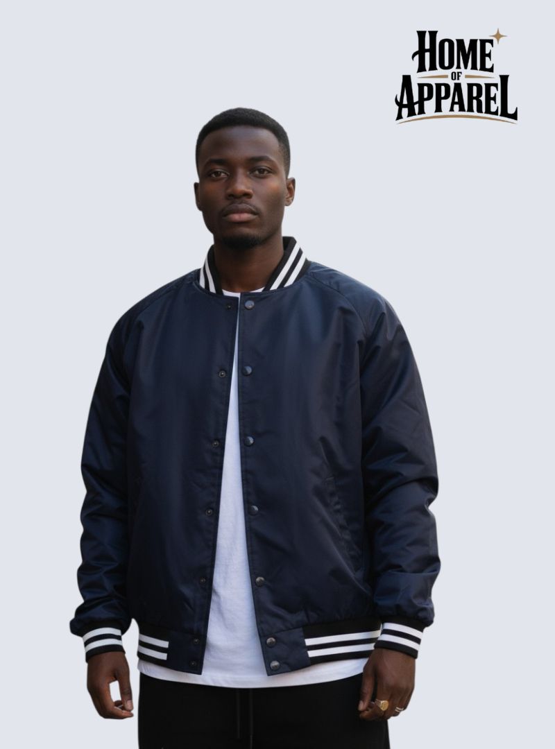 Shaka Wear Varsity Bomber Jacket