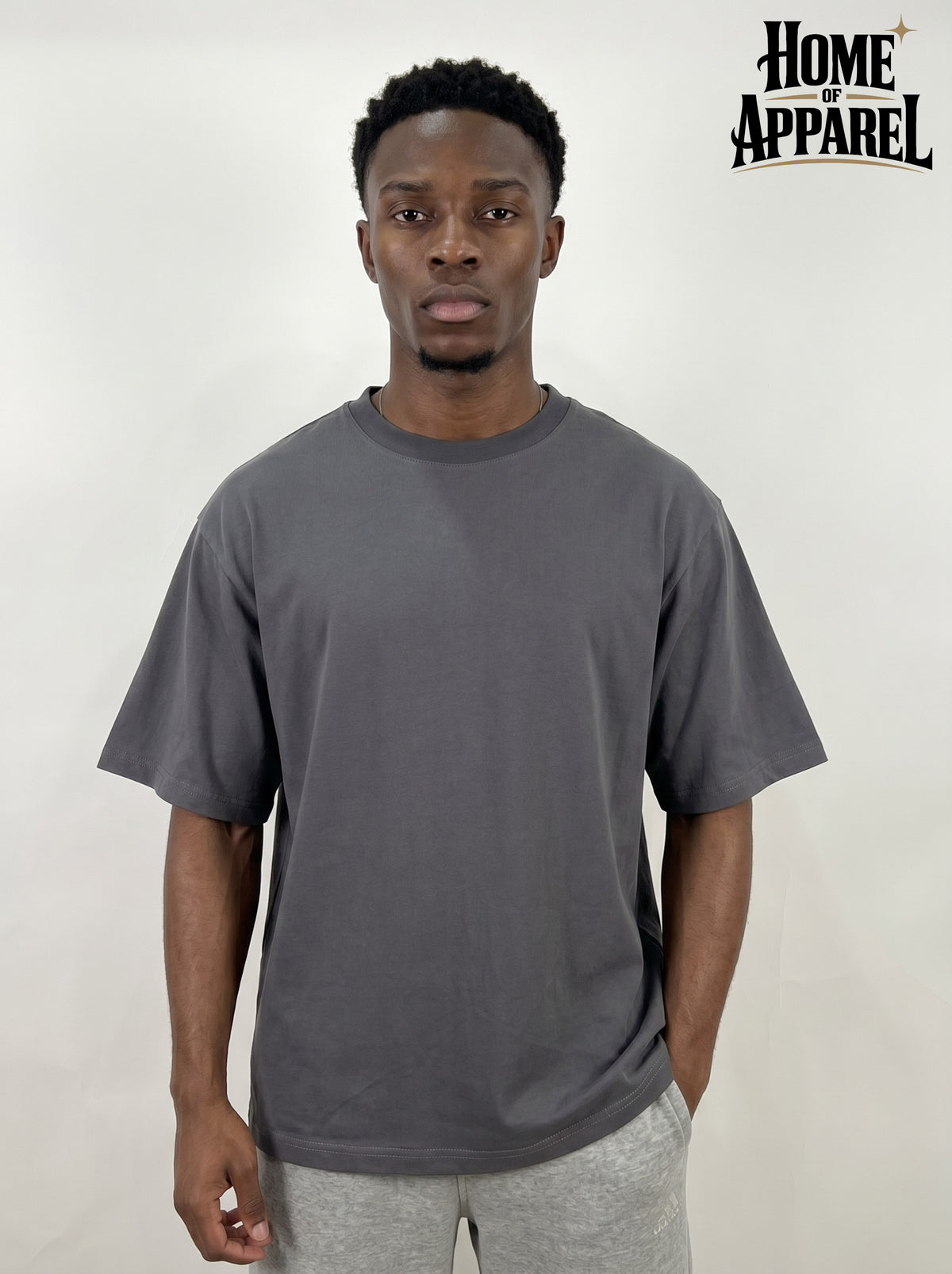 7.5oz Oversized Pure Cotton Tee – Effortless Style