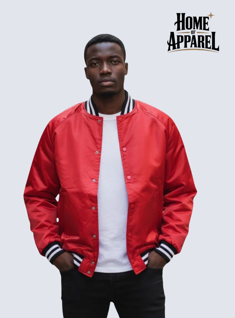 Shaka Wear Varsity Bomber Jacket