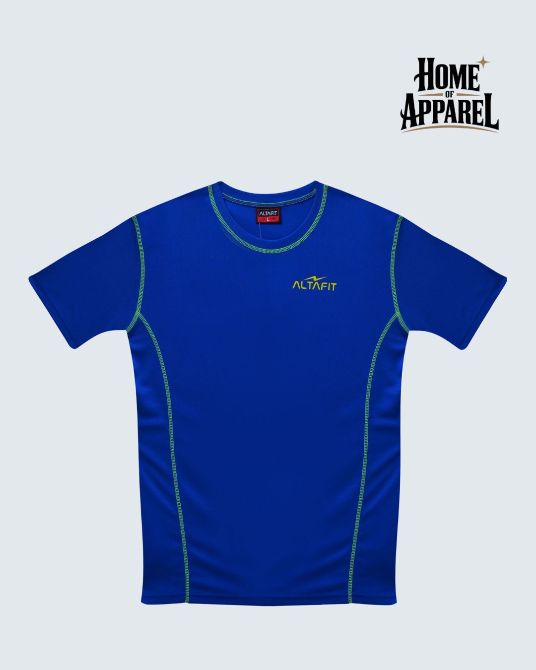 Contrast Stitch Dri Fit Mesh T-Shirt