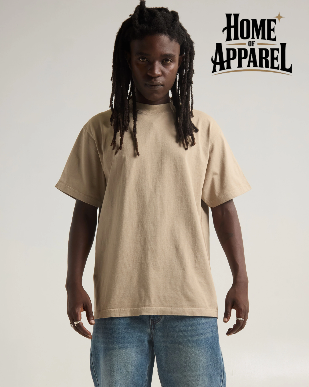 Shaka Wear 7.5oz Max Heavyweight Garment Dye T-Shirt