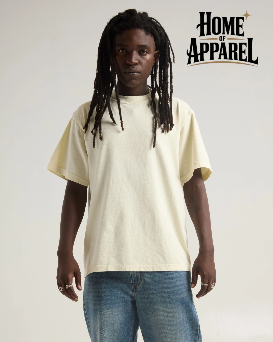 Shaka Wear 7.5oz Max Heavyweight Garment Dye T-Shirt