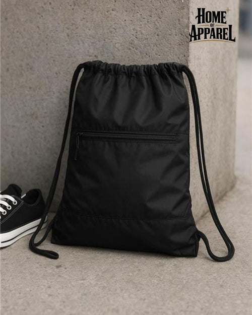 Nylon Drawstring Backpack