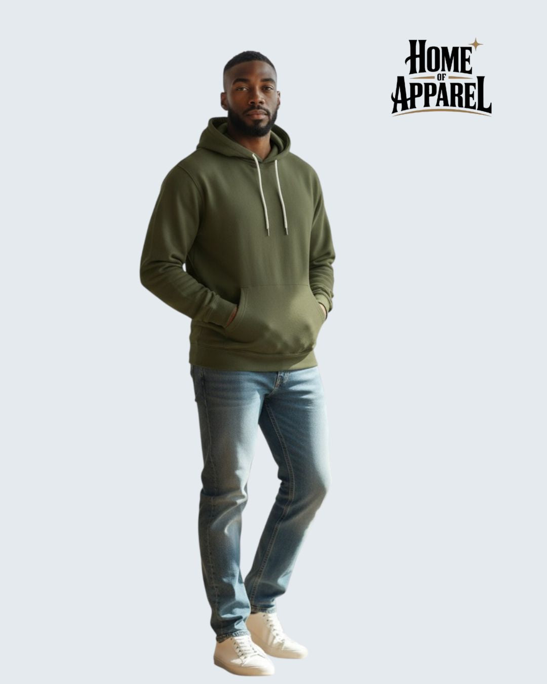 Unisex Heavyweight Hoodie With "Kangroo Pocket"