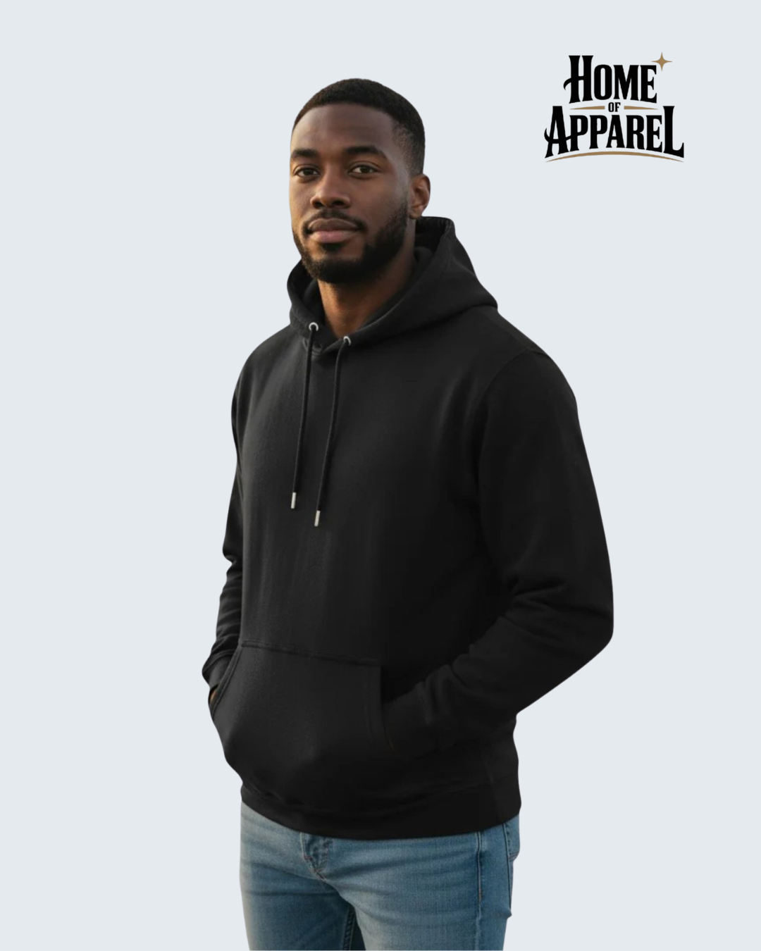 Unisex Heavyweight Hoodie With "Kangroo Pocket"
