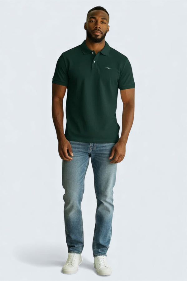 Men Pique Polo Shirt