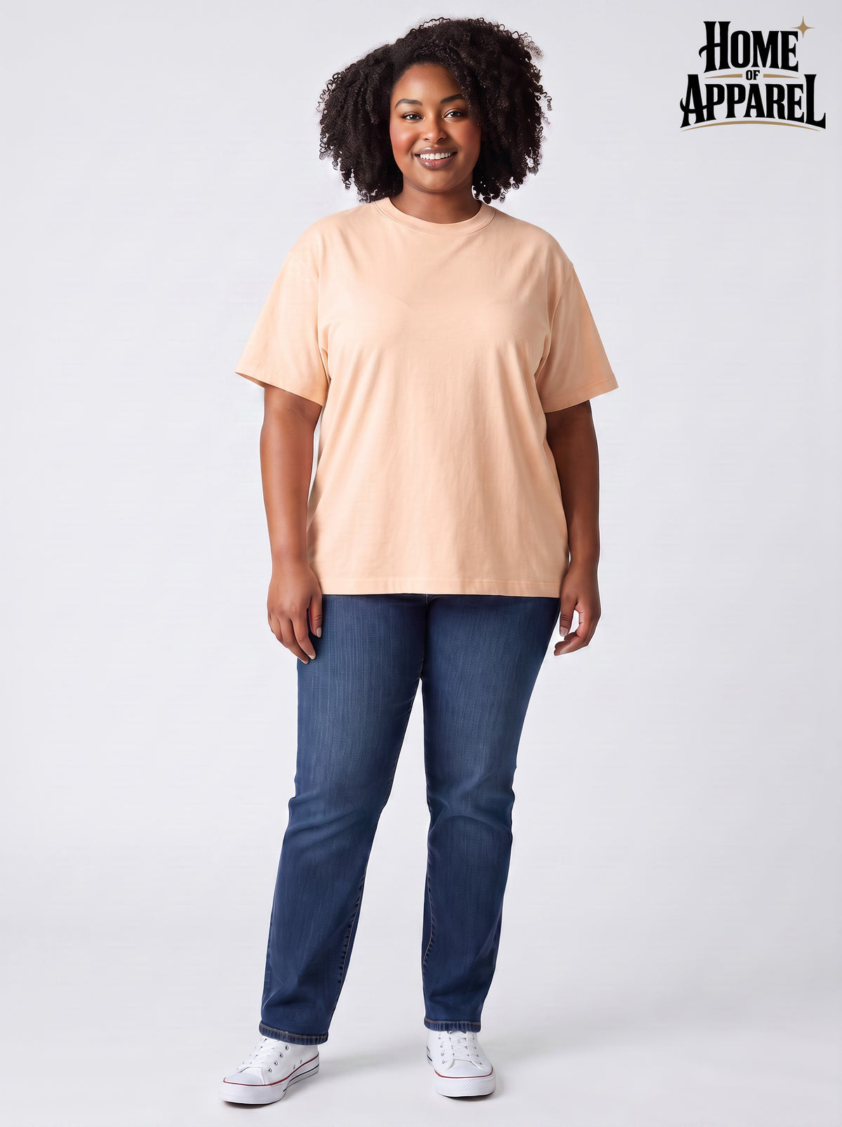 260GSM Unisex Washed Oversized Heavyweight T-Shirt – Cotton Short Sleeve Tee