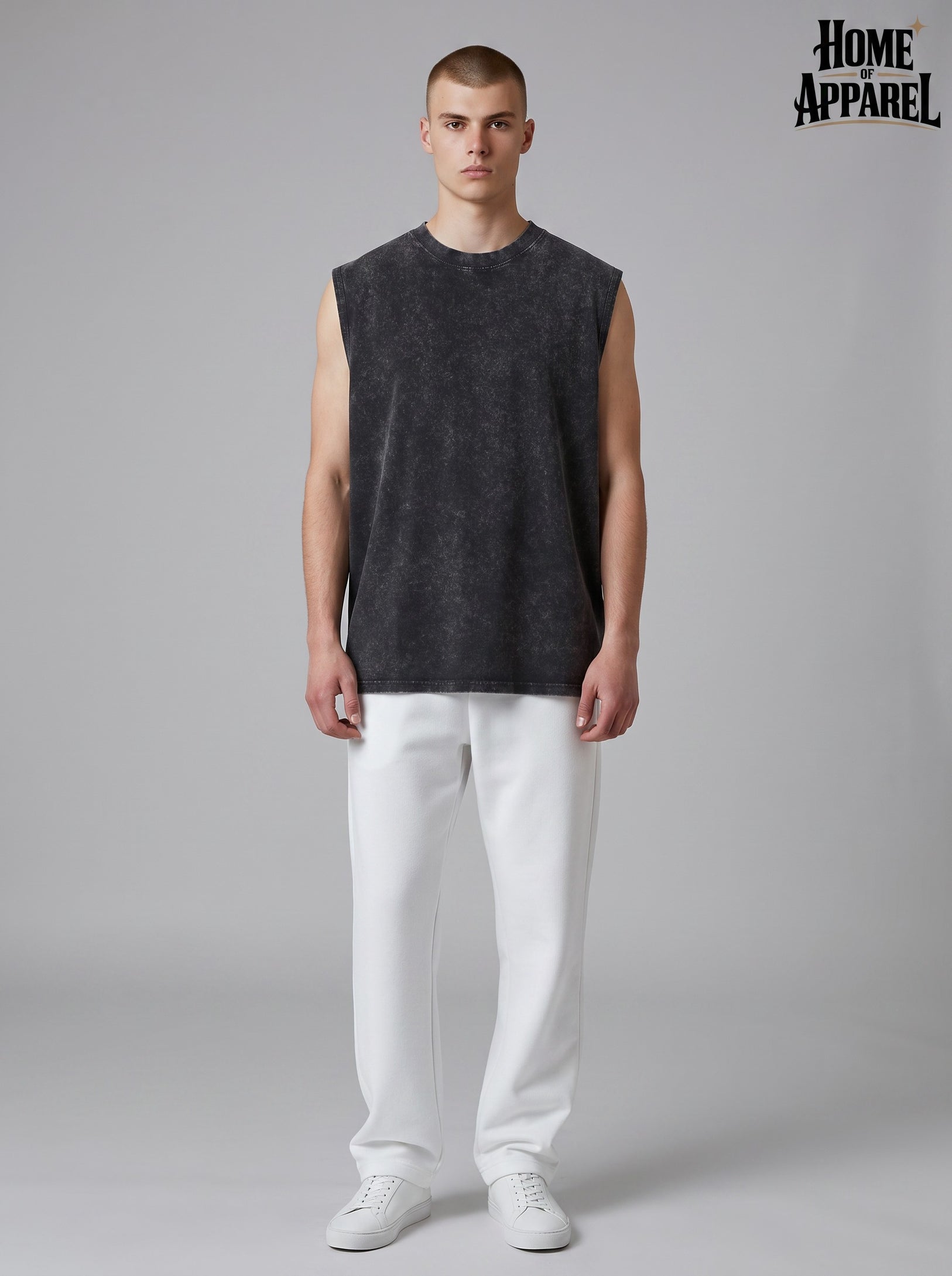 stone washed vintage tank top