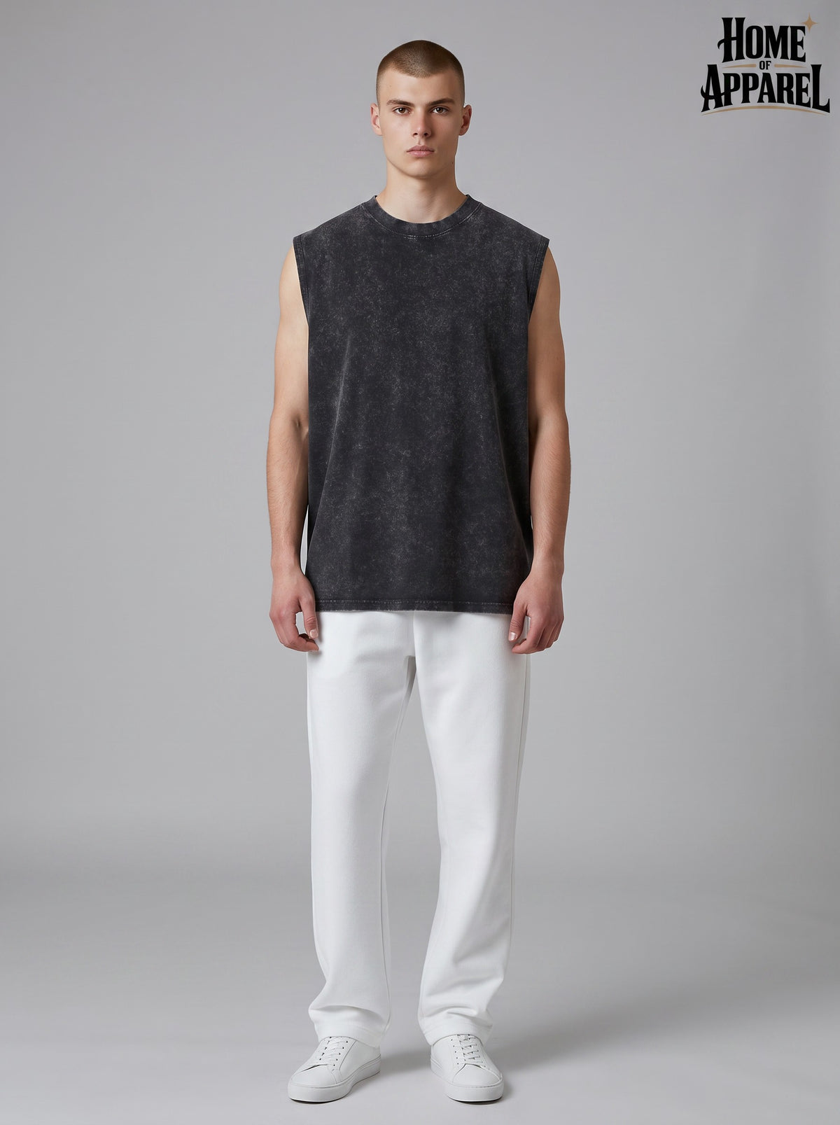 stone washed vintage tank top