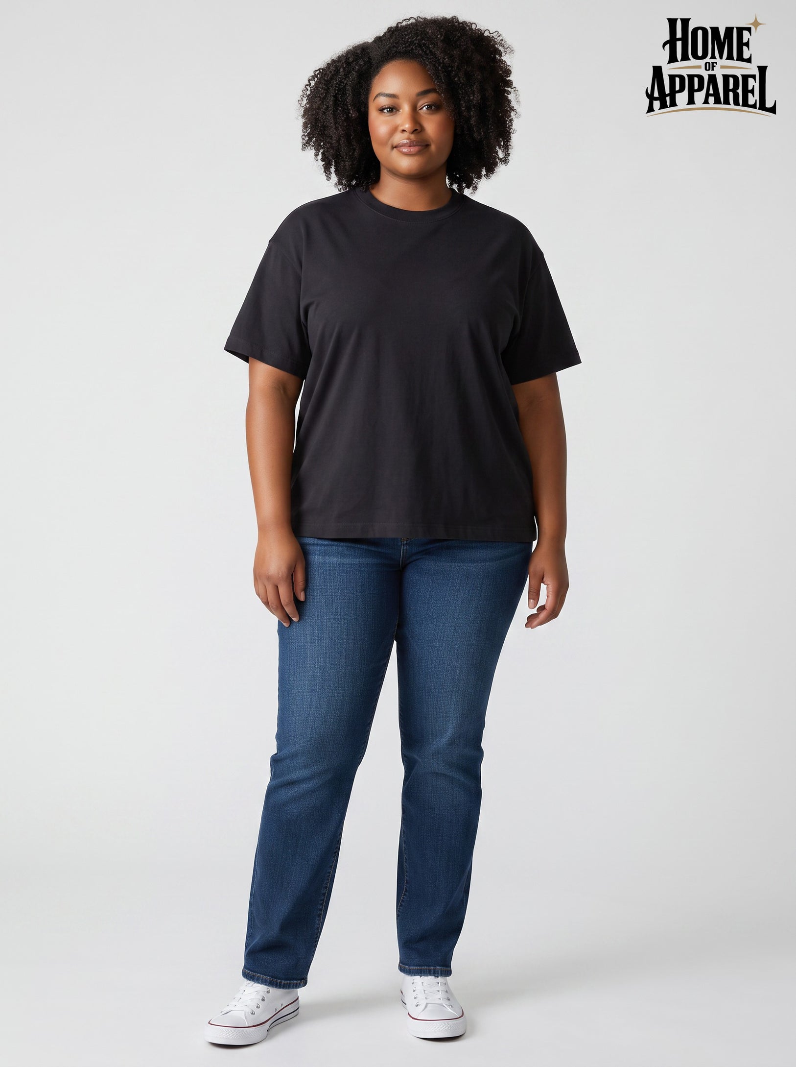 260GSM Unisex Washed Oversized Heavyweight T-Shirt – Cotton Short Sleeve Tee