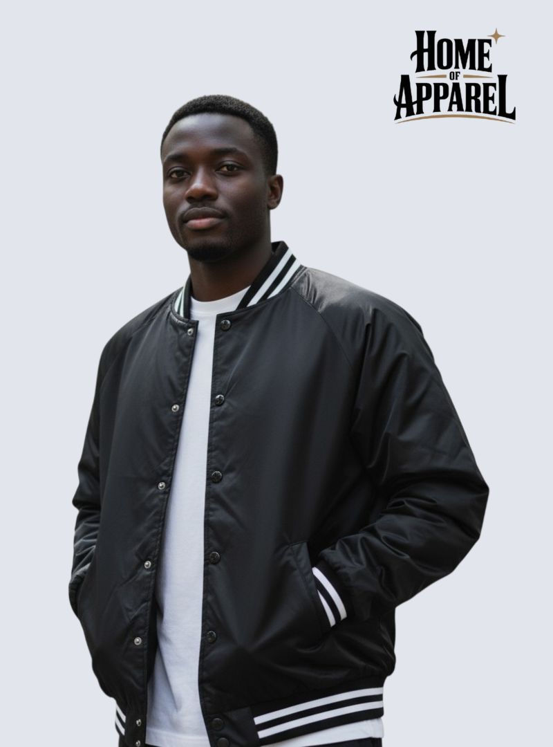 Shaka Wear Varsity Bomber Jacket