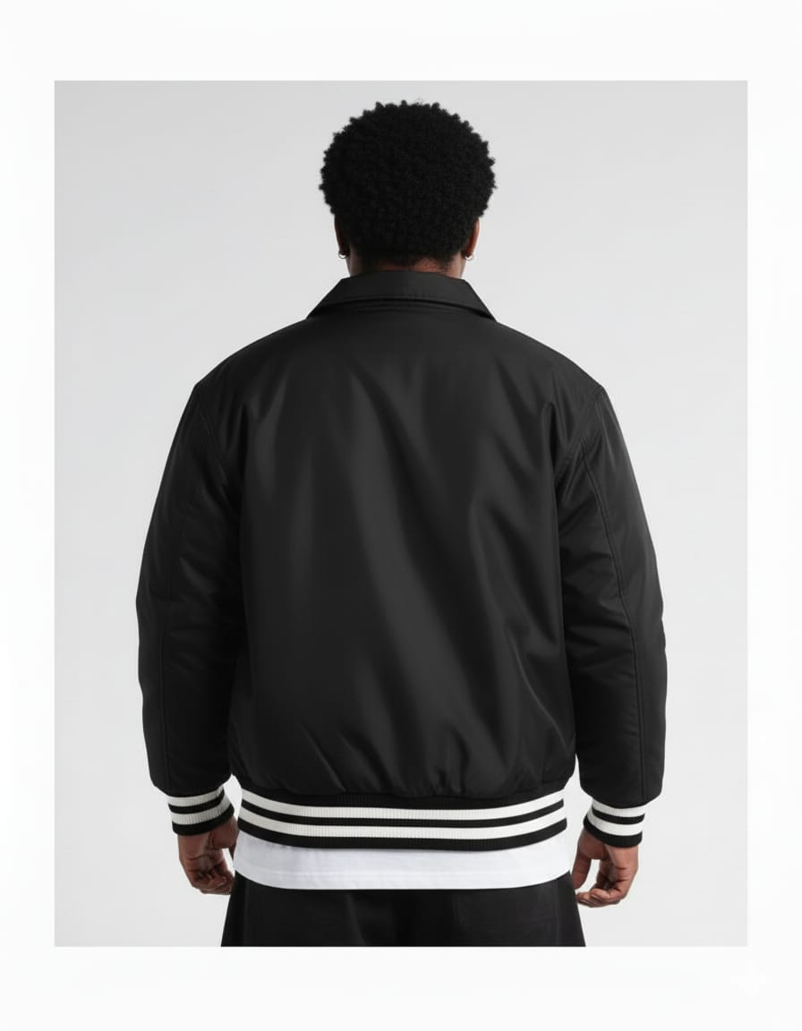 Collared Varsity Jacket
