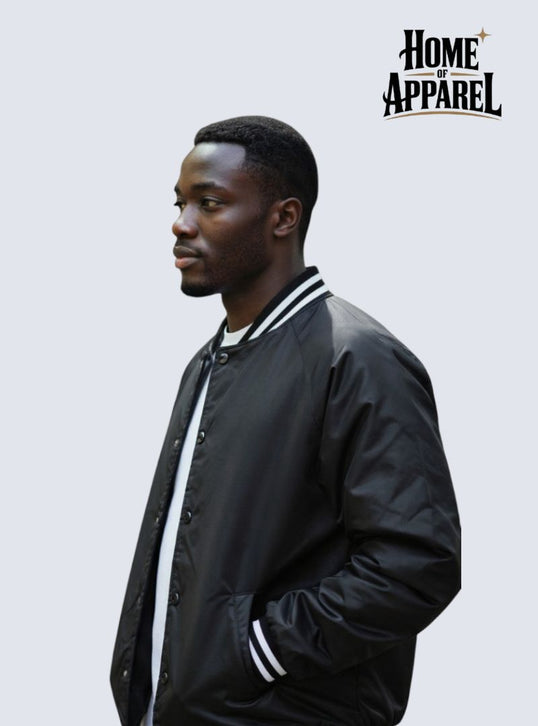 Shaka Wear Varsity Bomber Jacket