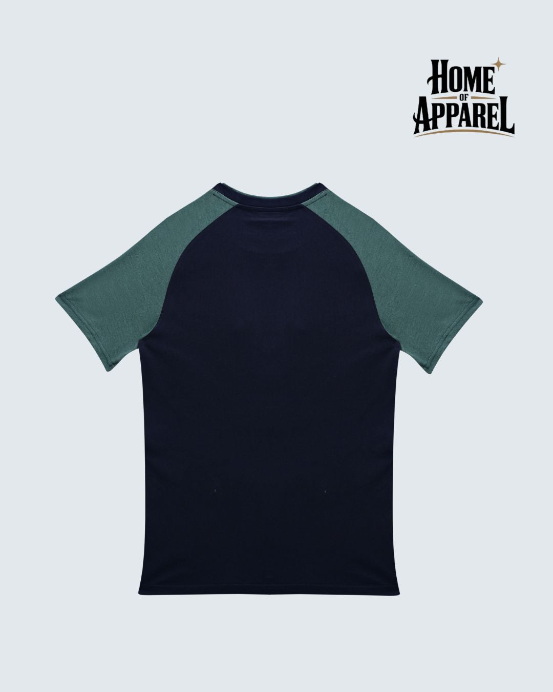 Cotton Jersey Contrast Raglan T-Shirt