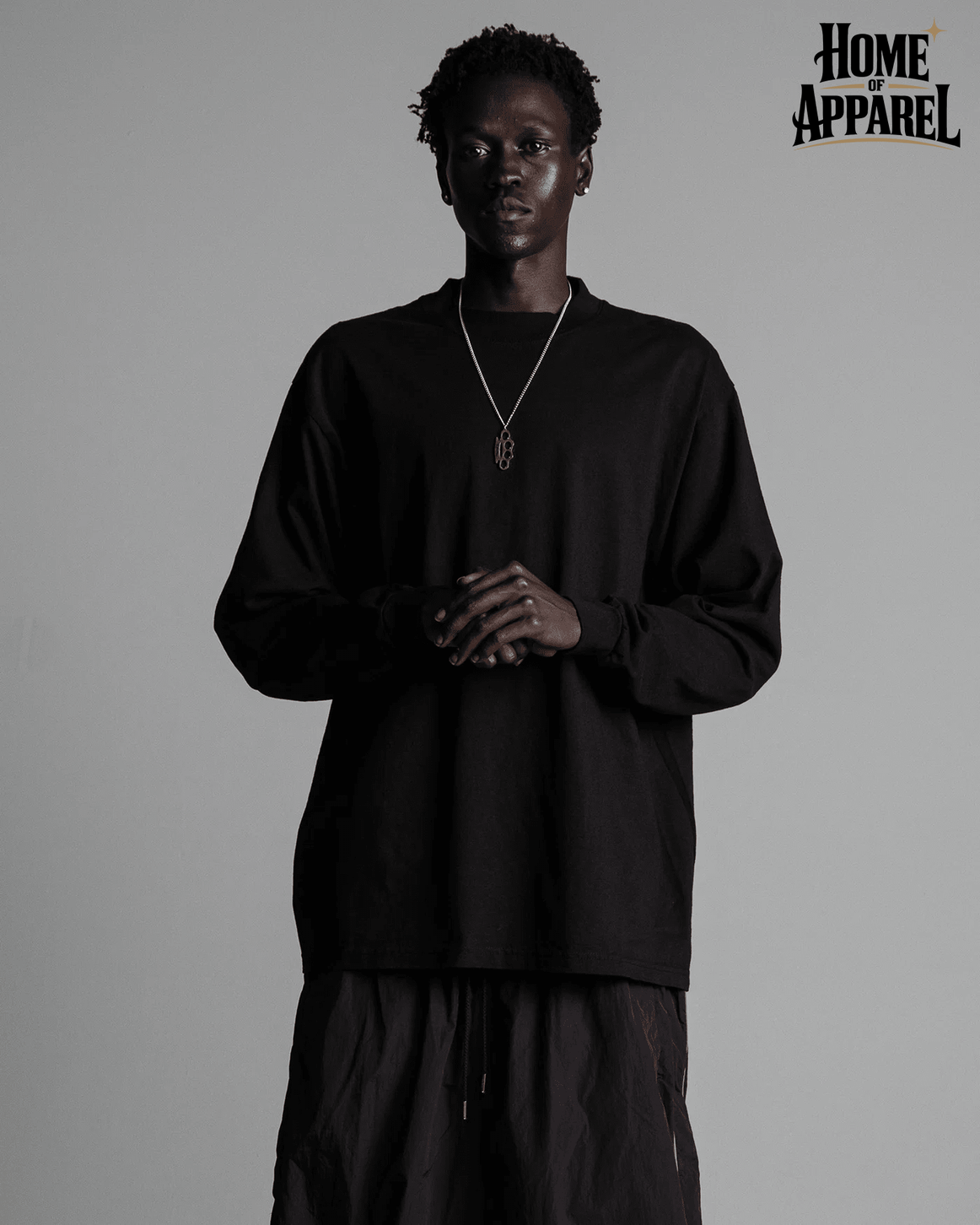 Shaka Wear Max Heavyweight garment-dyed long sleeve T-shirt, image 5