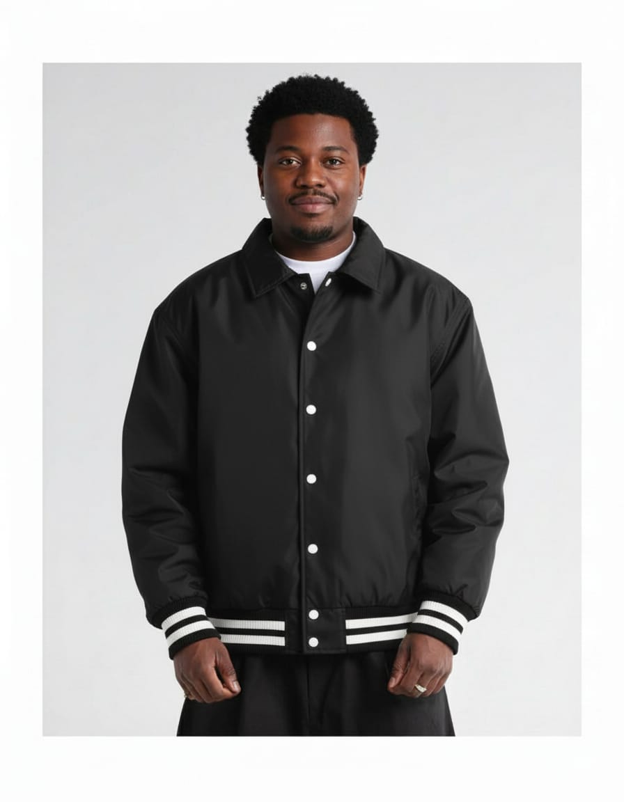 Collared Varsity Jacket