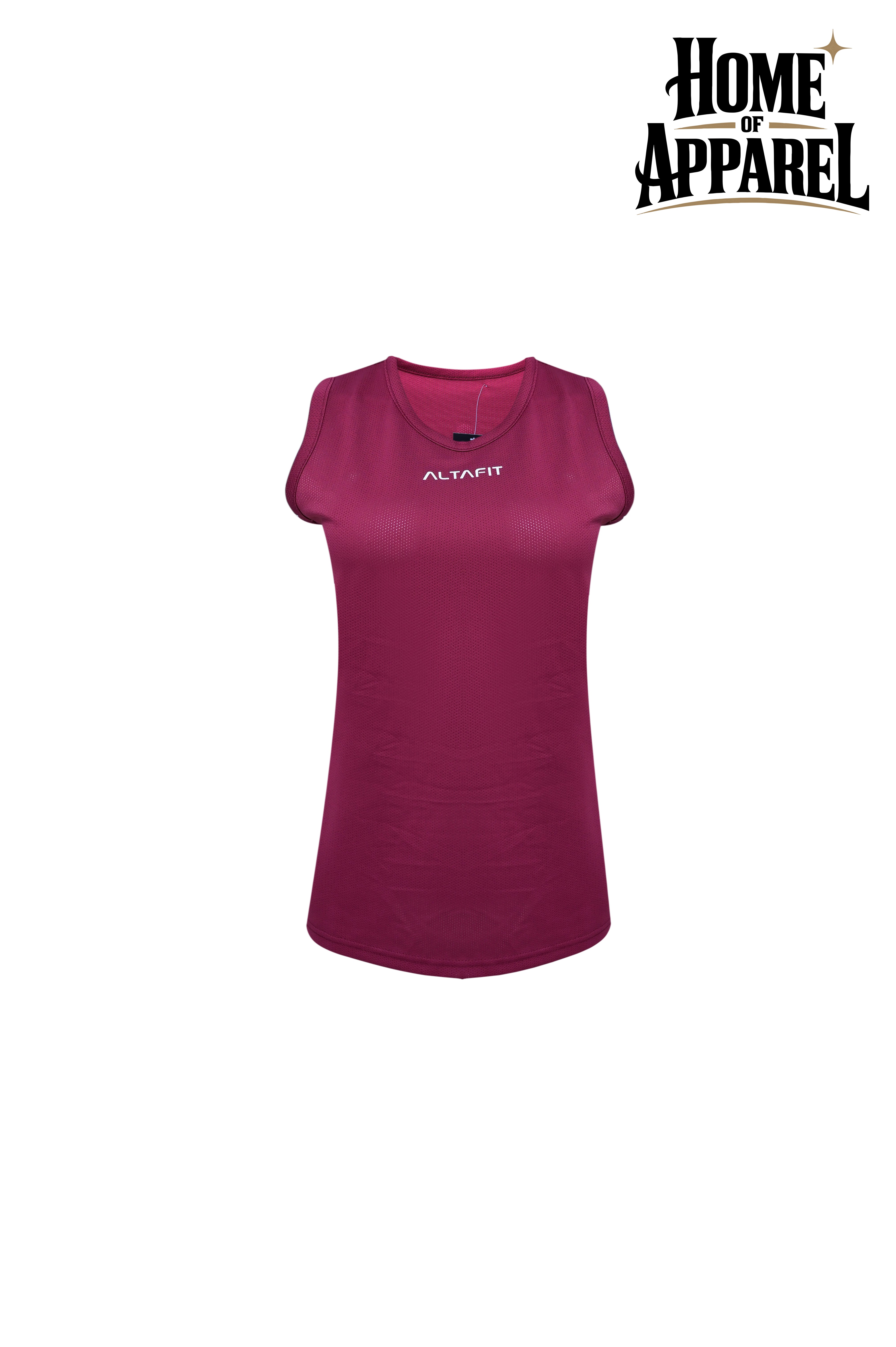 Women's American Style Mesh Tank Top | 100% Polyester Activewear