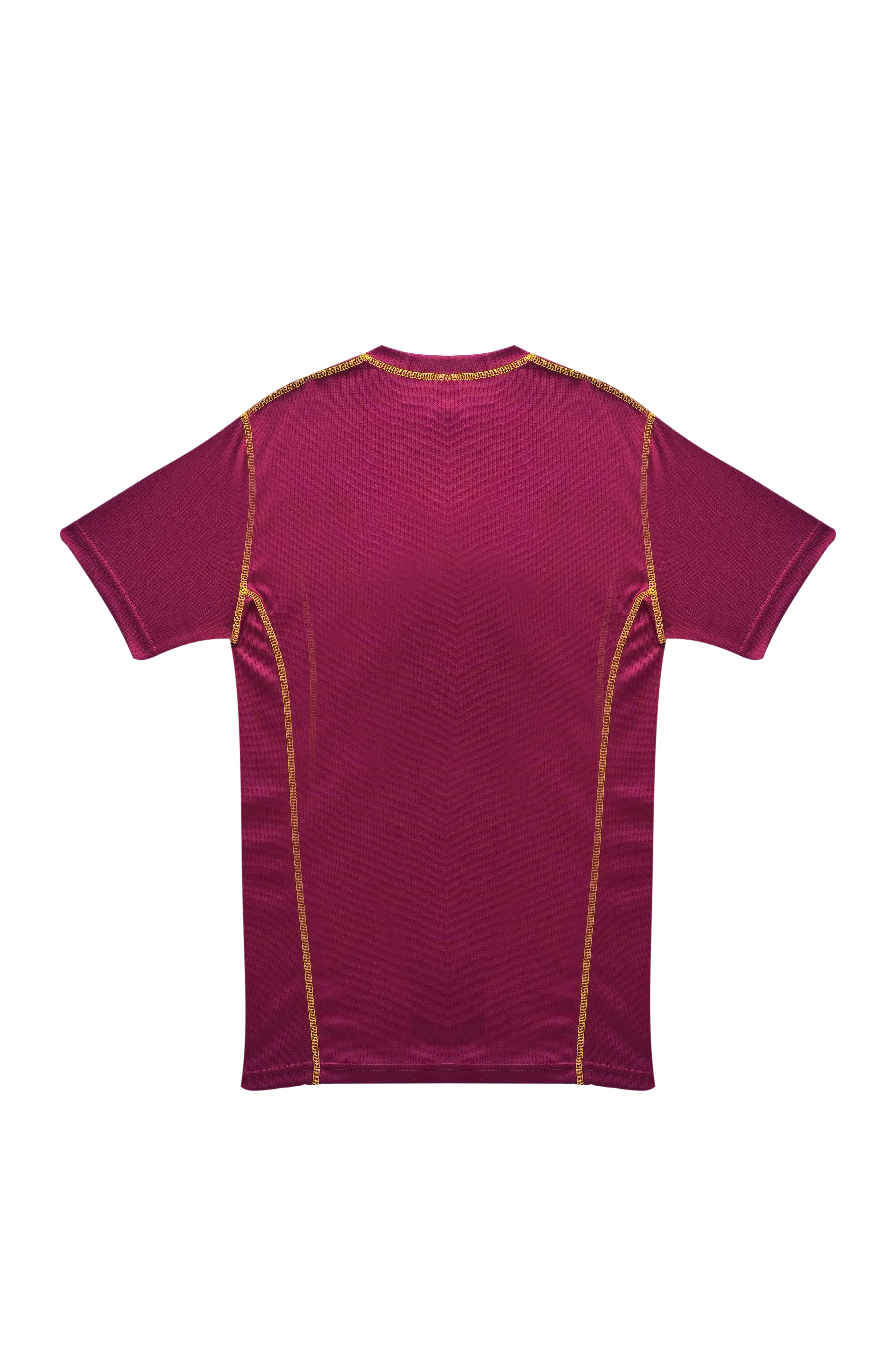 Contrast Stitch Dri Fit Mesh T-Shirt