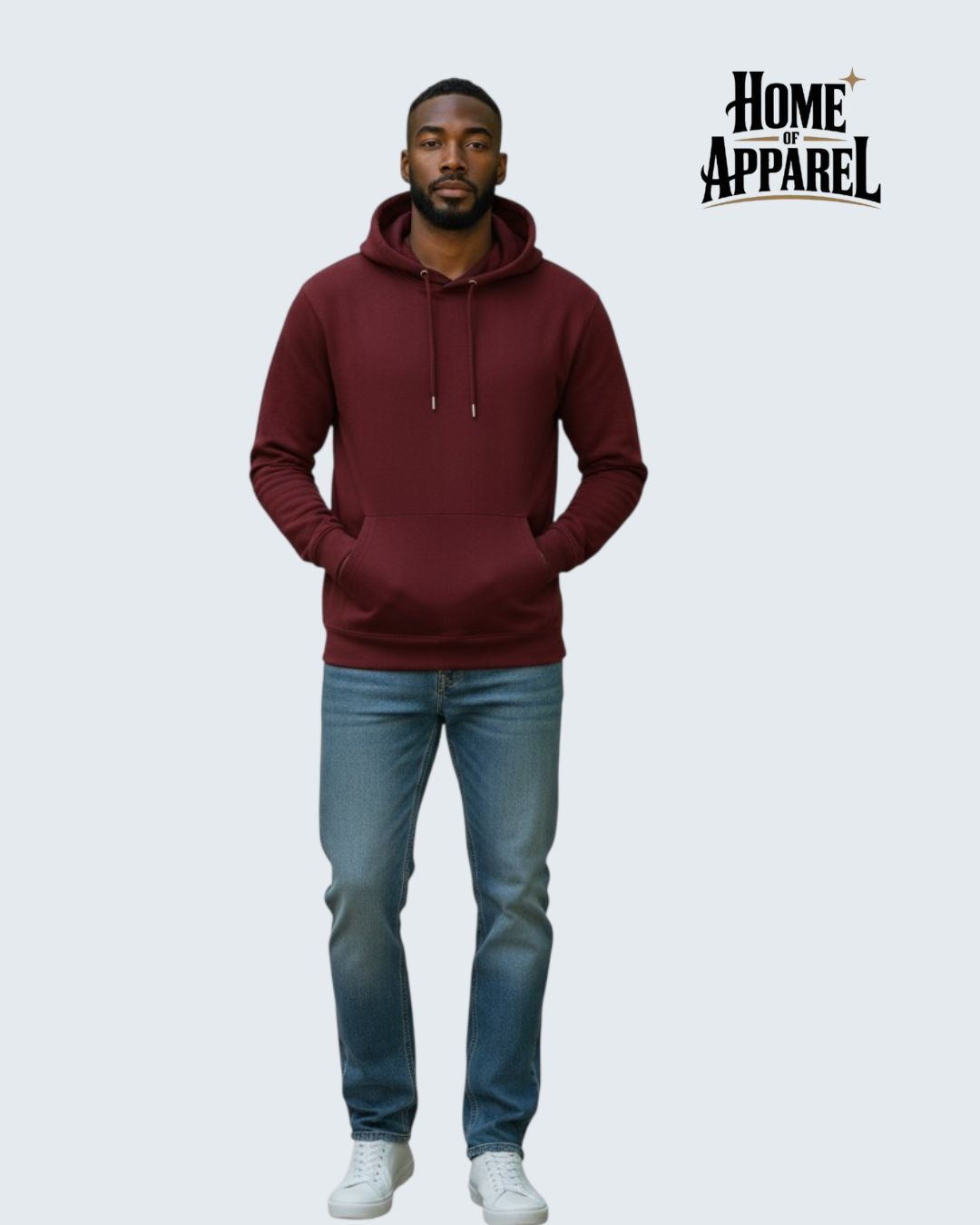 Unisex Heavyweight Hoodie With "Kangroo Pocket"