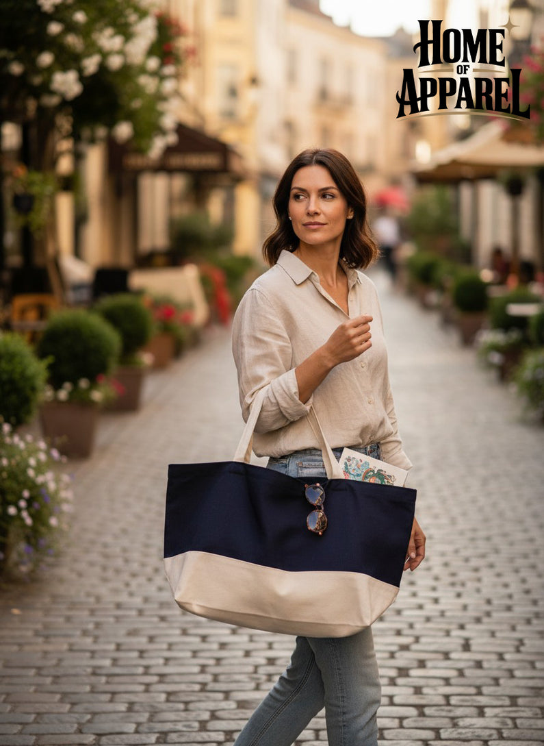 Customizable Canvas Tote Bag 1059 – Spacious & Durable Everyday Carry Bag