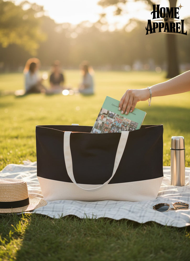 Customizable Canvas Tote Bag 1059 – Spacious & Durable Everyday Carry Bag