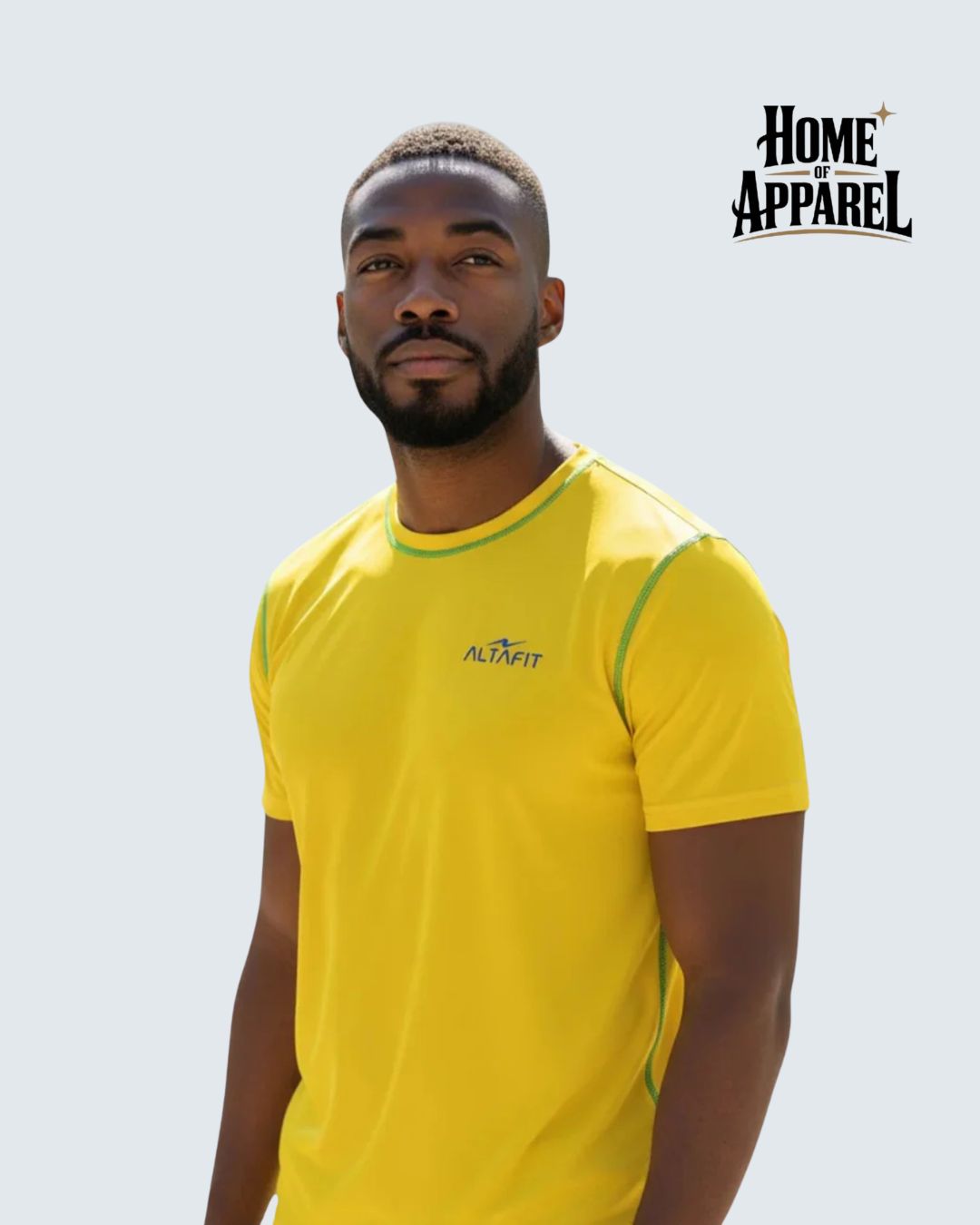Contrast Stitch Dri Fit Mesh T-Shirt