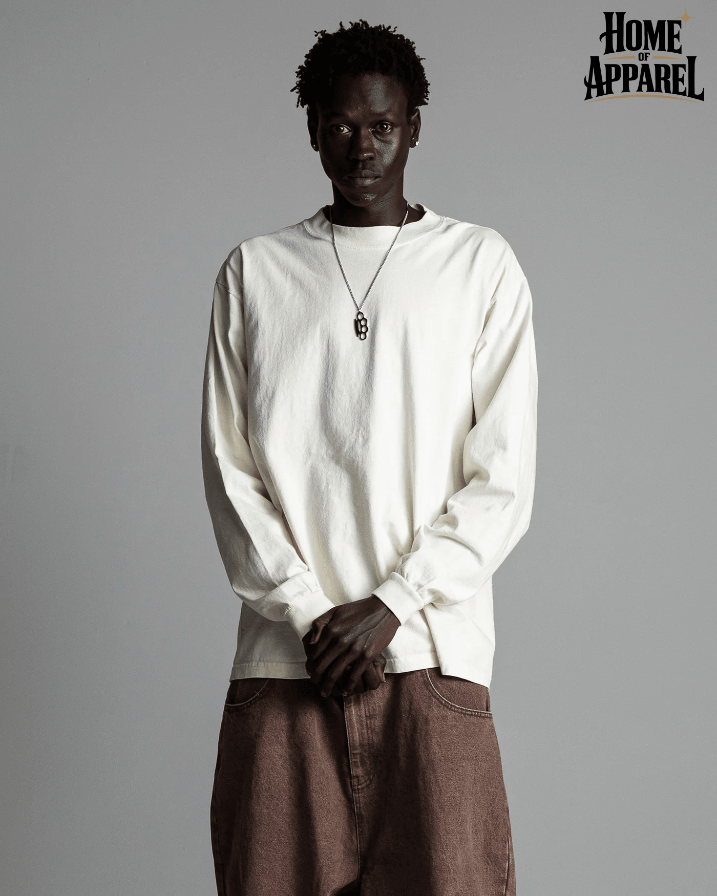 Shaka Wear Max Heavyweight garment-dyed long sleeve T-shirt, image 9