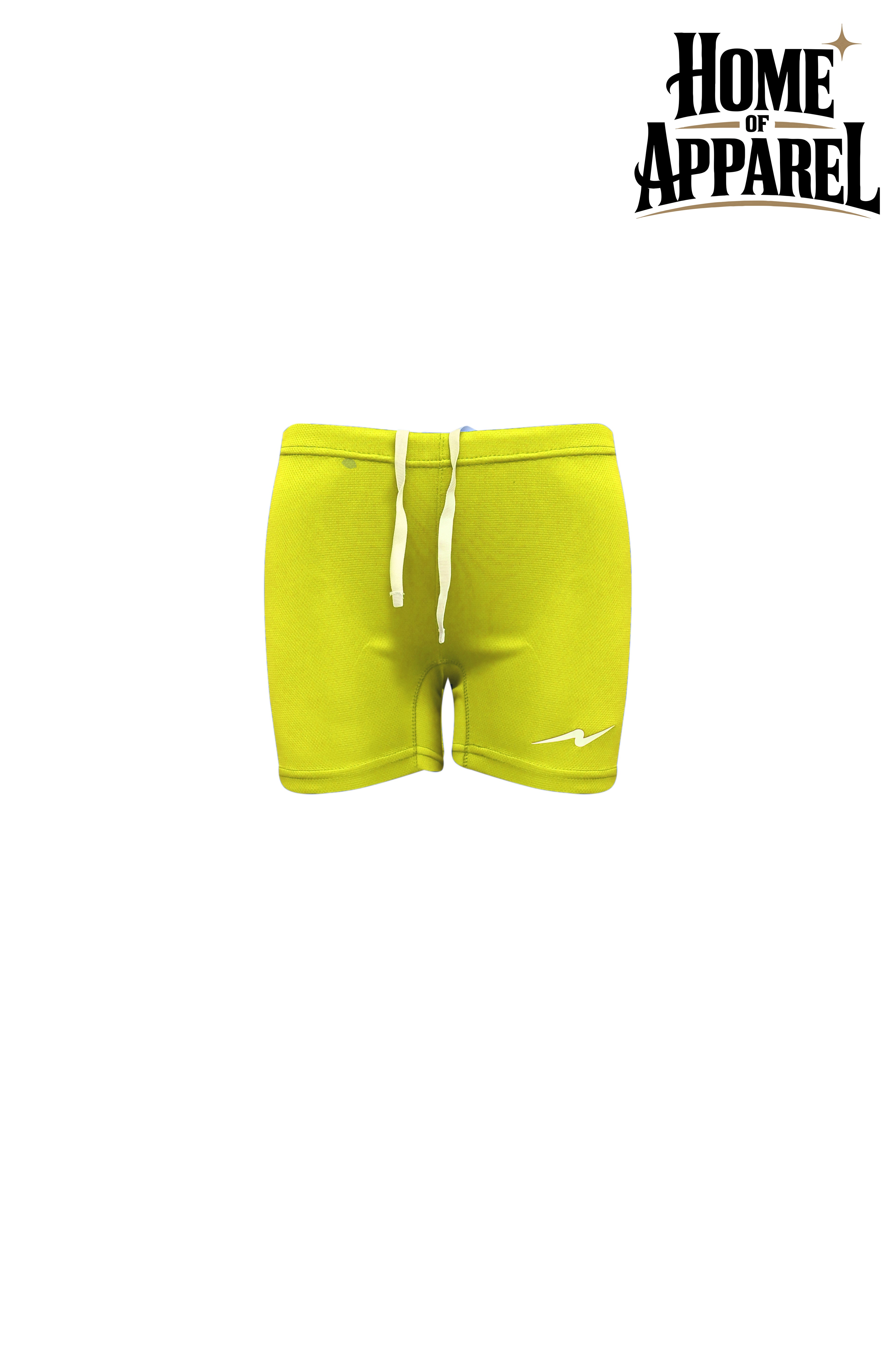 Youth Girls Volleyball Shorts – Lightweight Polyester Sportswear