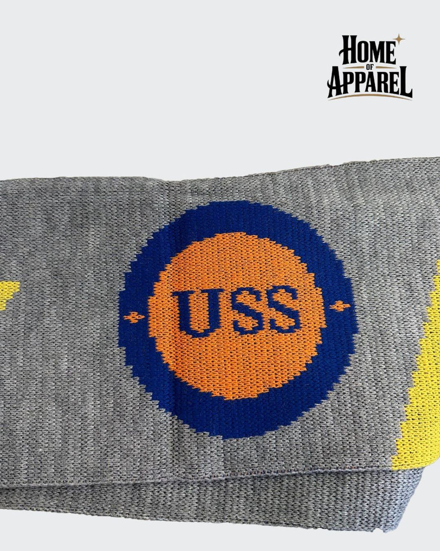 Gray Knit Scarf (University Student Senate)