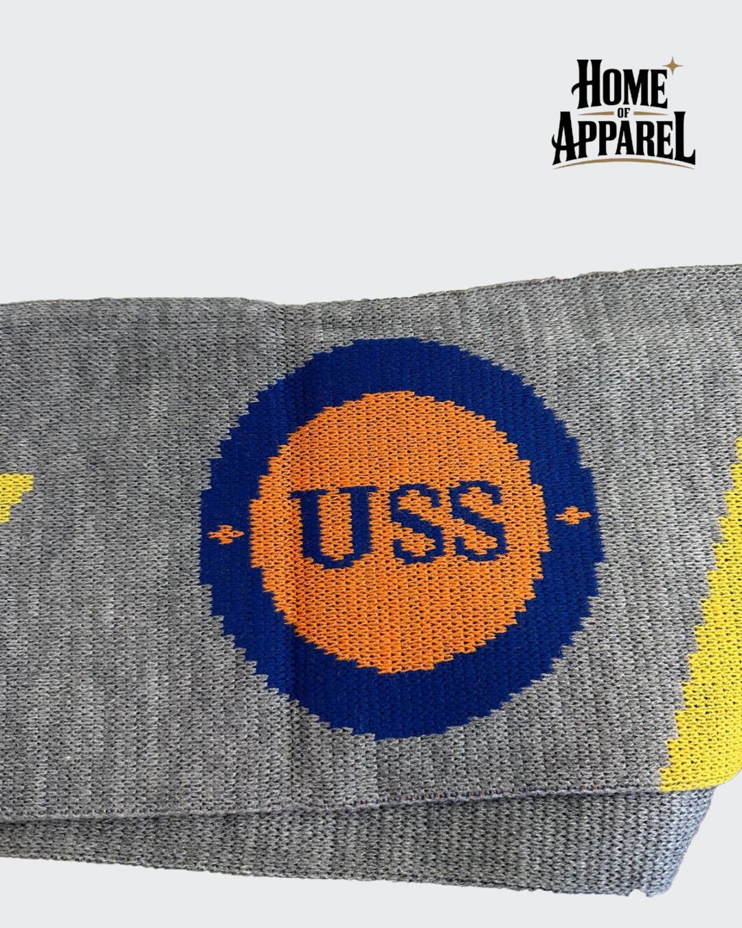 Gray Knit Scarf (University Student Senate)