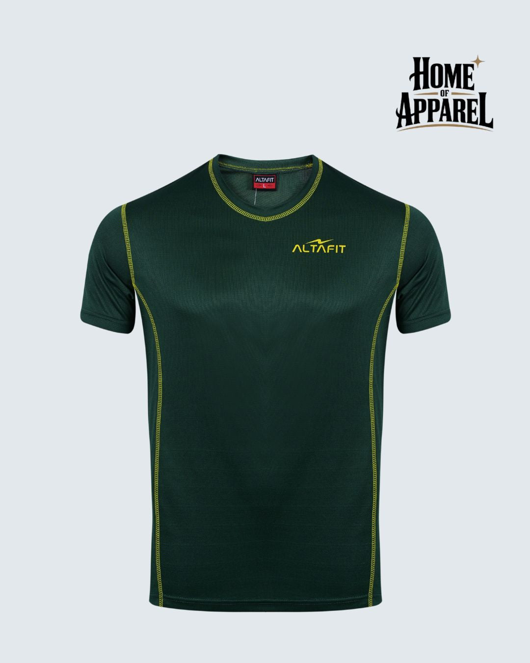 Contrast Stitch Dri Fit Mesh T-Shirt