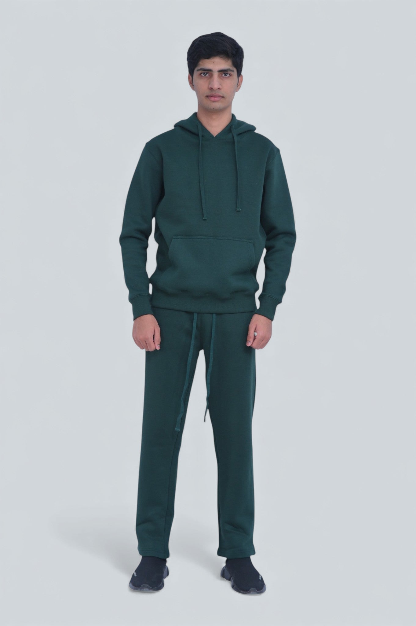 Green Heavy Weight Cotton Fleece SweatSuit