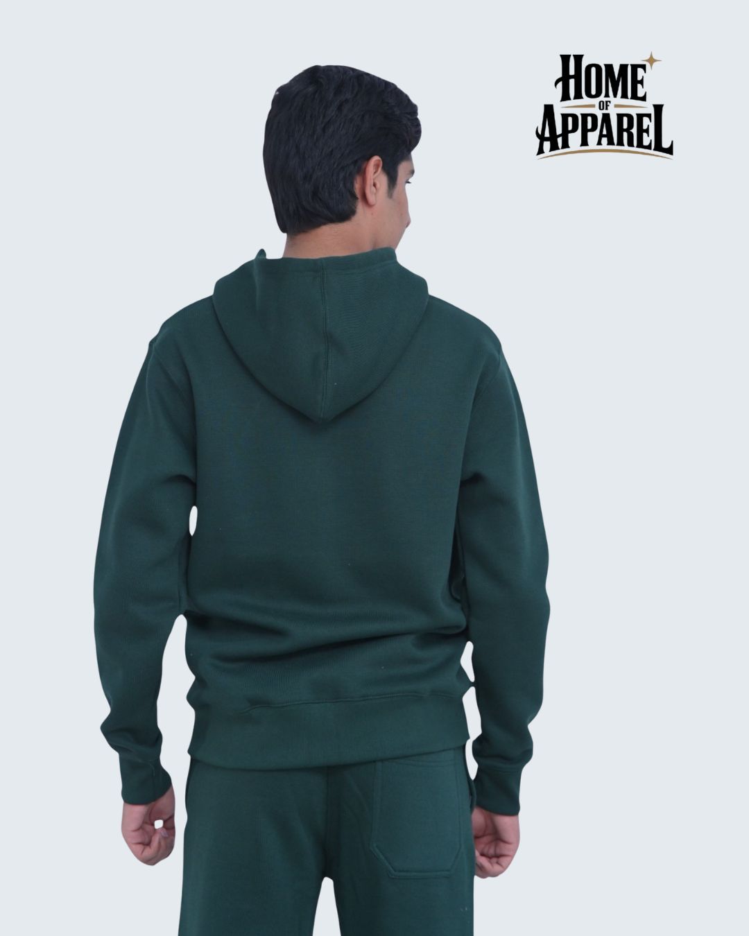 Heavy Weight  Cotton Fleece Zip Up Hoodies