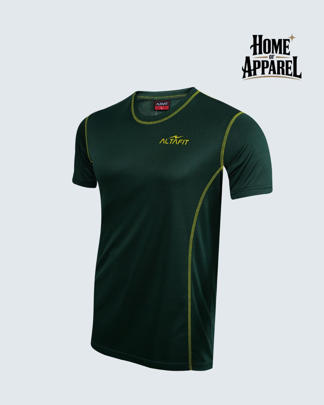 Contrast Stitch Dri Fit Mesh T-Shirt