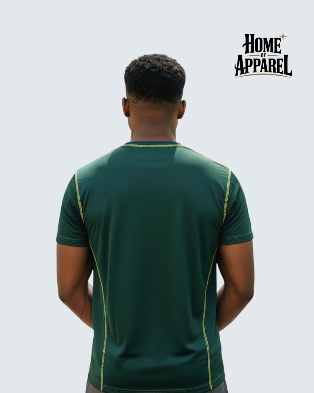 Contrast Stitch Dri Fit Mesh T-Shirt