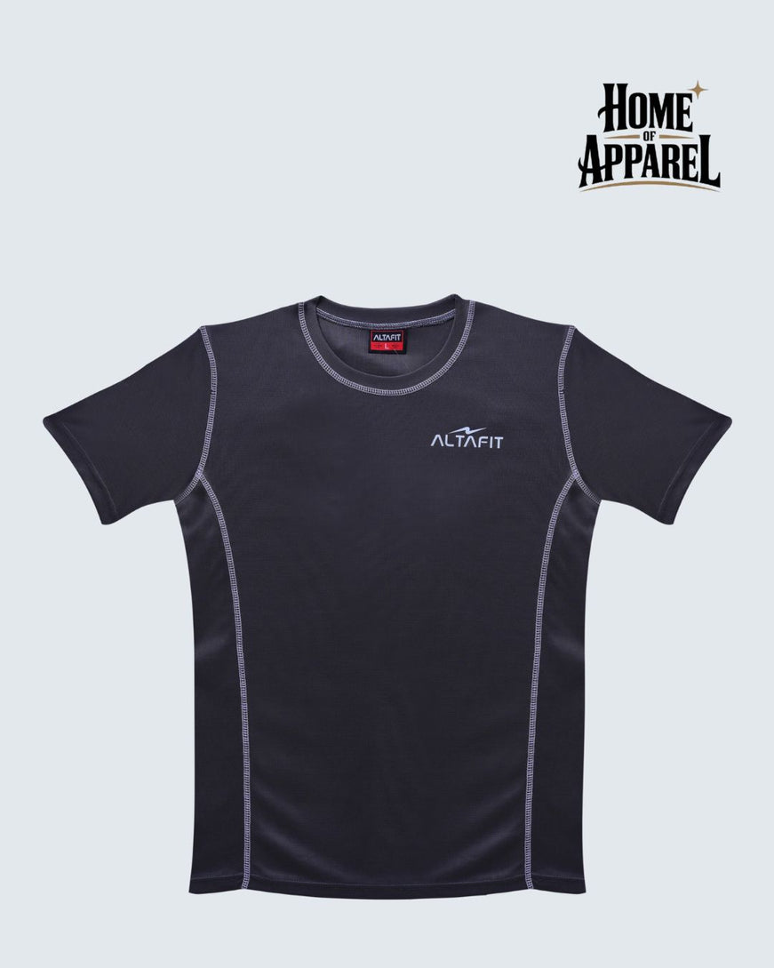 Contrast Stitch Dri Fit Mesh T-Shirt