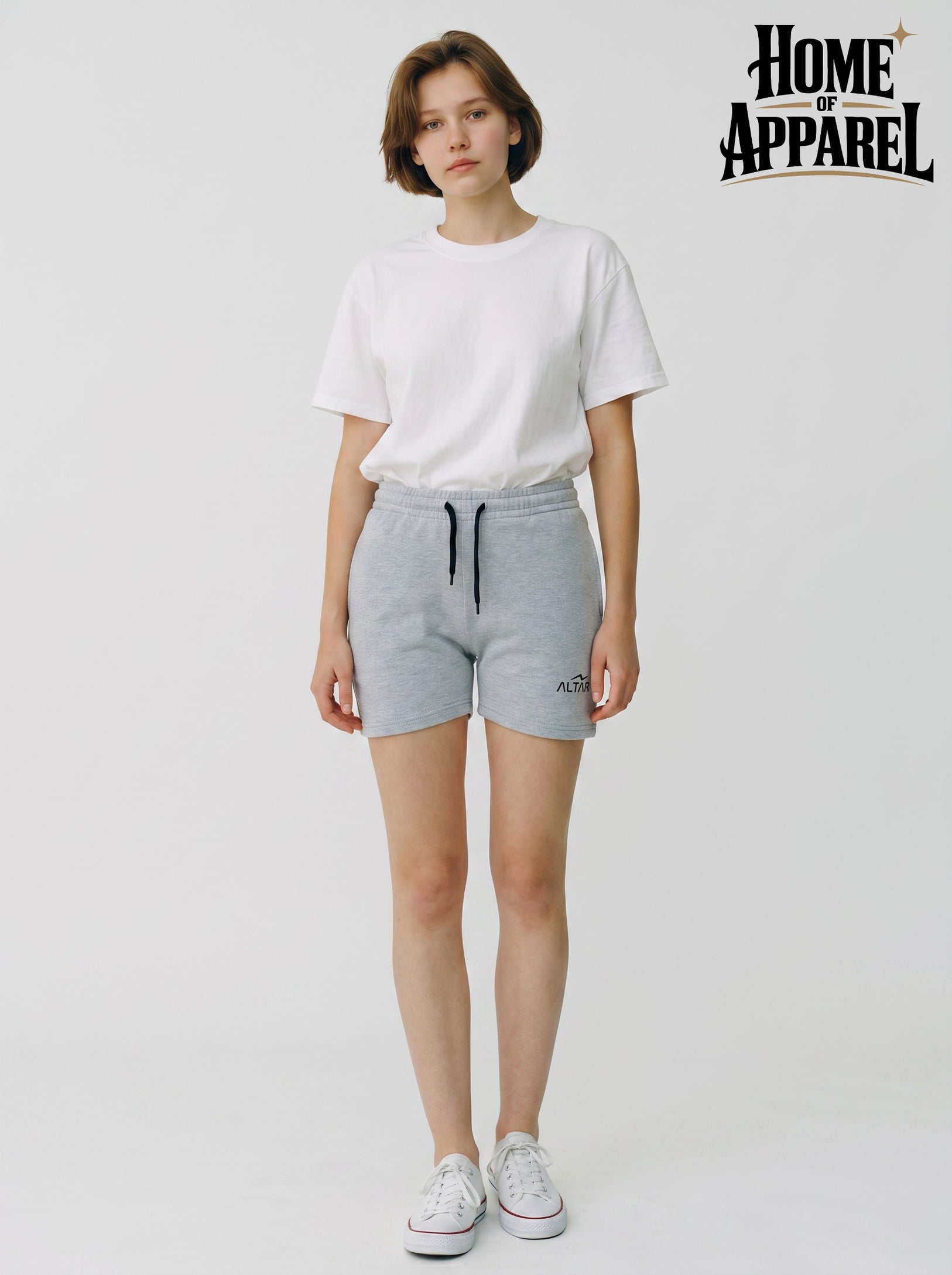 Women’s Cotton Lycra Terry Shorts – Comfortable Cotton Blend Activewear