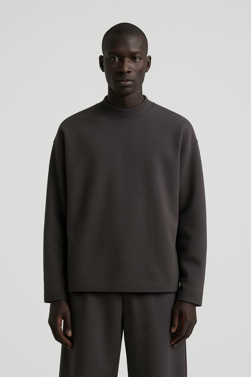 Terry Garment Dye Long Sleeve