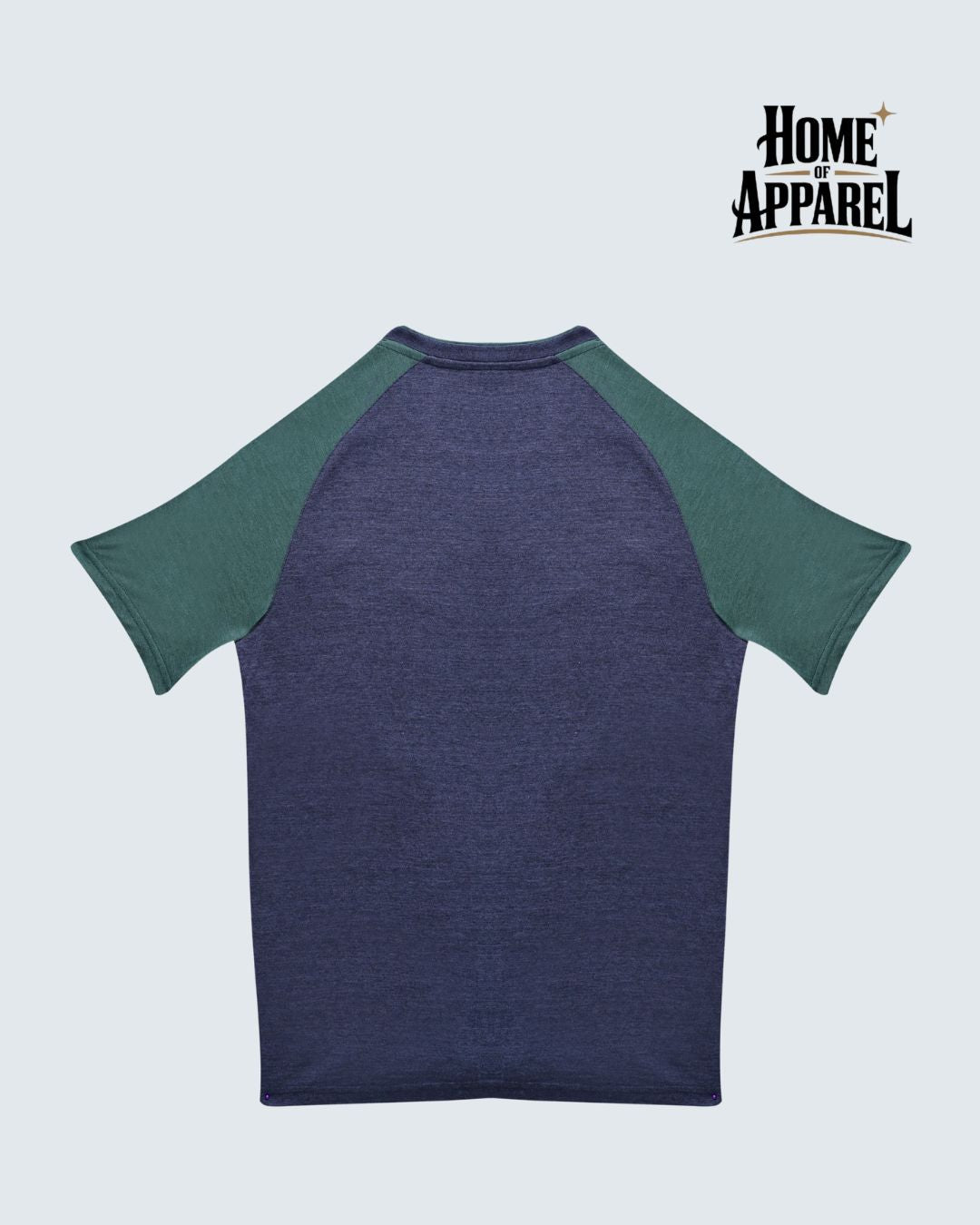 Cotton Jersey Contrast Raglan T-Shirt