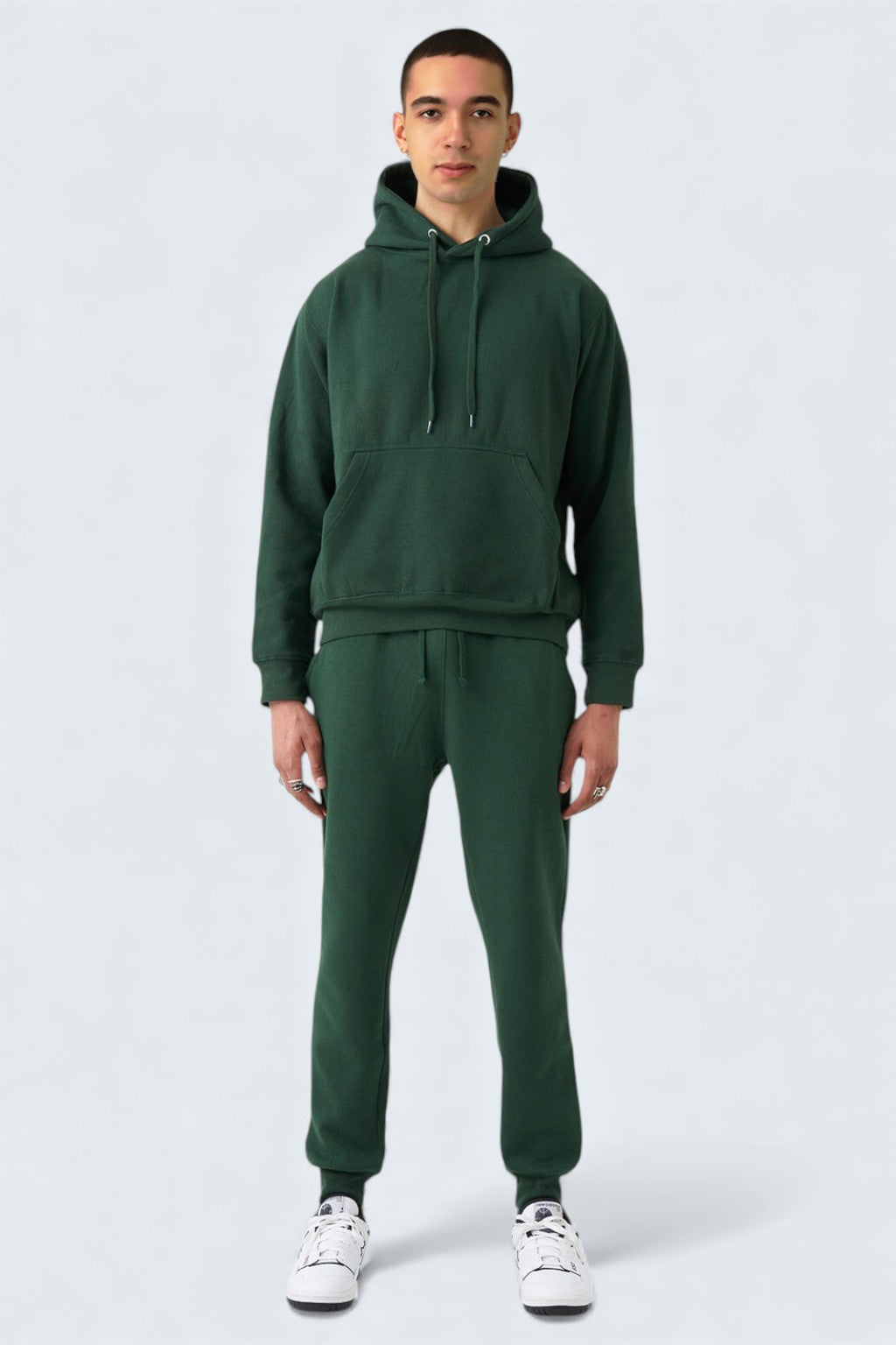Hunter Green Heavy Blend Fleece Sweat Suit