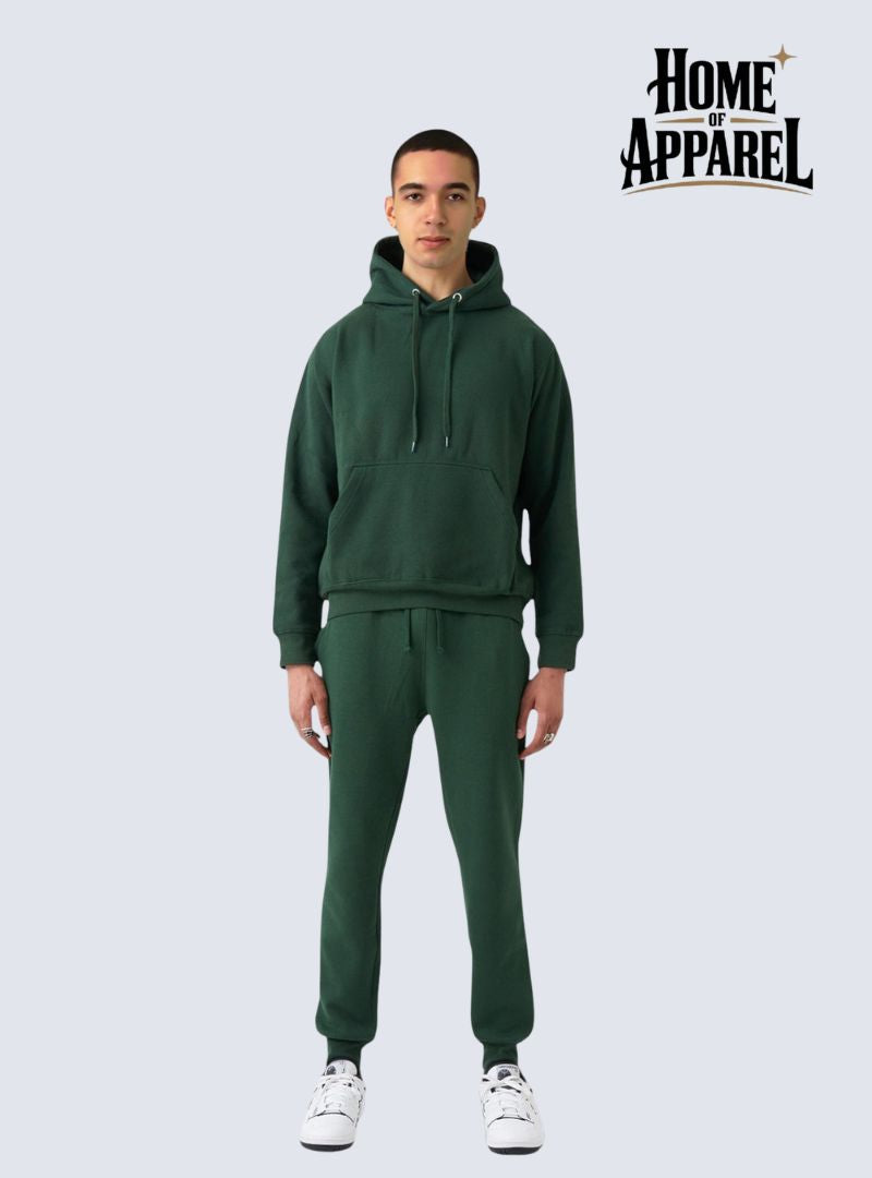 Hunter Green Heavy Blend Fleece Sweat Suit