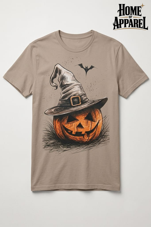 Halloween Youth Unisex T-Shirt – 100% Cotton Graphic Tee | Soft & Comfortable