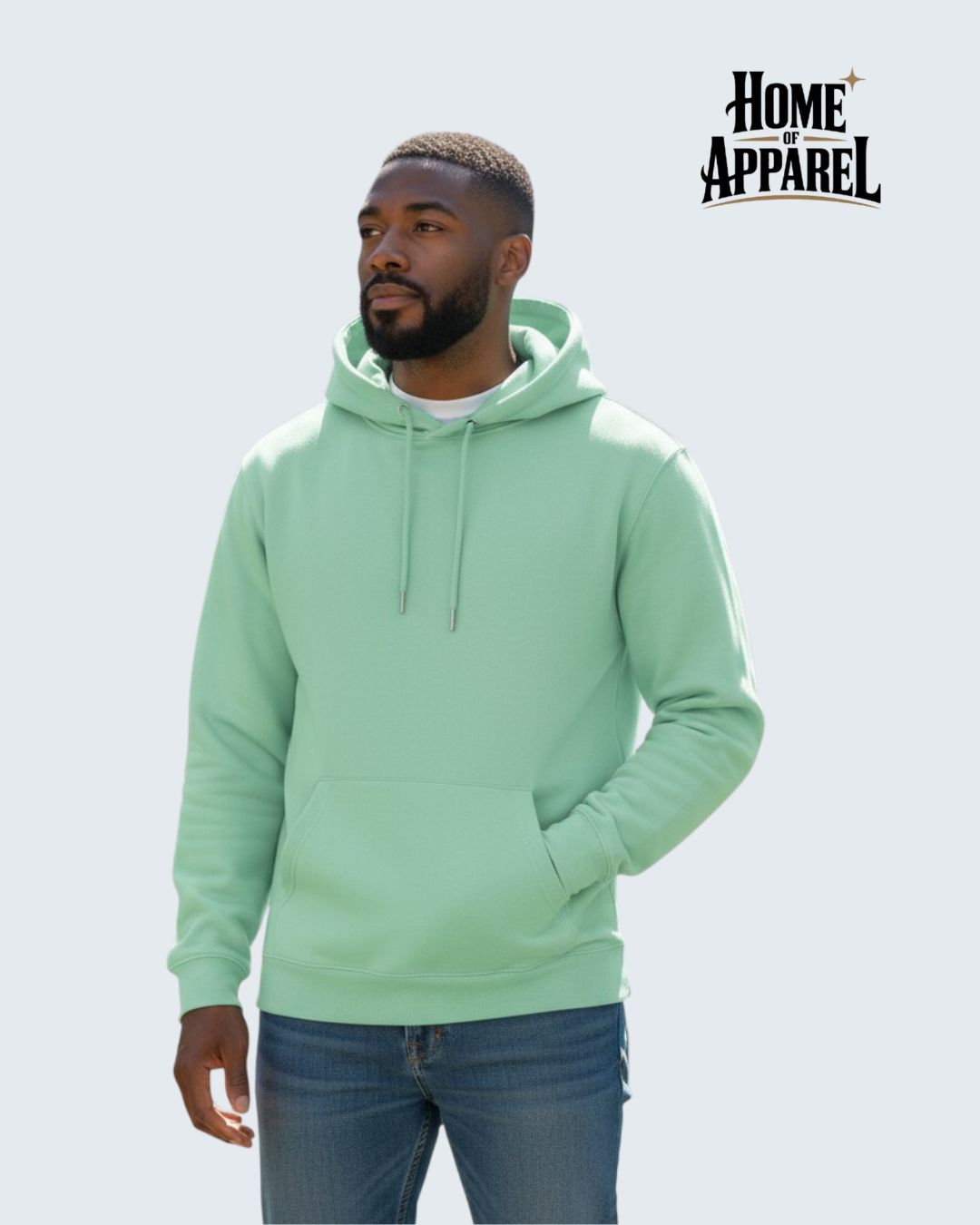 Unisex Heavyweight Hoodie With "Kangroo Pocket"