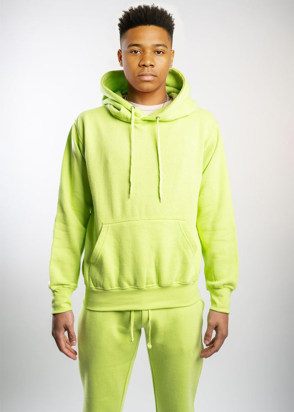 Lime Green Heavy Blend Fleece SweatSuit