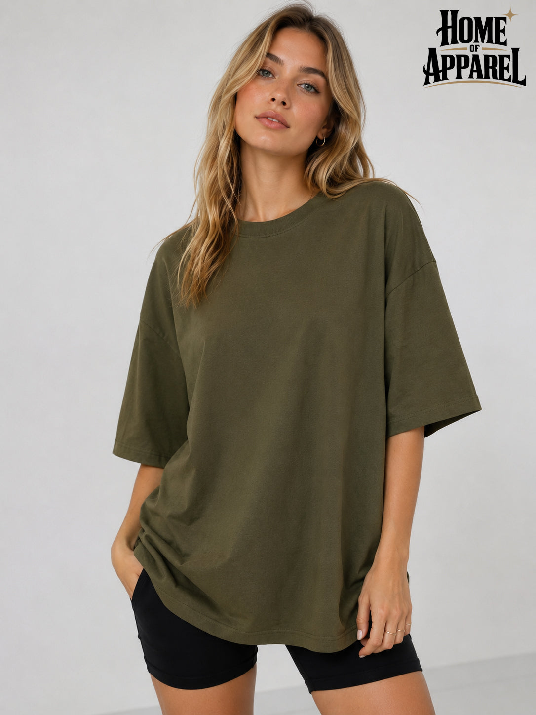 Miltary Green Oversize Tshirt