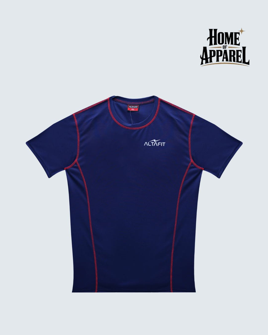 Contrast Stitch Dri Fit Mesh T-Shirt